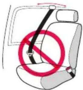 Evenflo NurtureMax - Avertissements concernant les ceintures de sécurité - 3