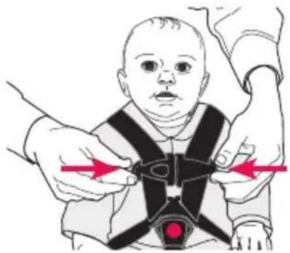 Evenflo NurtureMax - Sécurisation de l'enfant dans le porte-bébé - 1