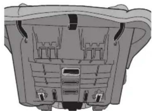 Evenflo NurtureMax - Changement de la position de la sangle de la boucle d'entrejambe - 4