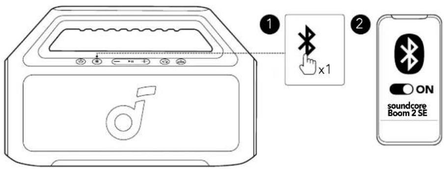 soundcore Boom 2 SE - Bluetooth-tilstand - 1
