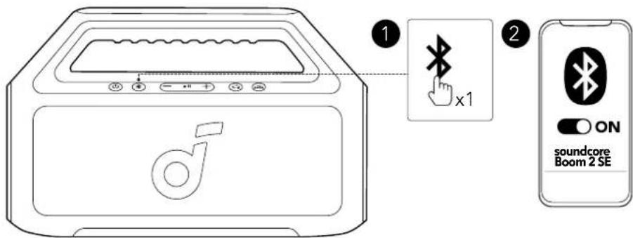 soundcore Boom 2 SE - Modo Bluetooth - 1