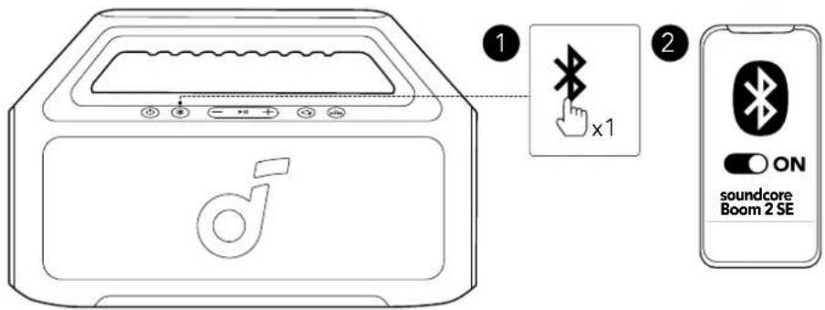 soundcore Boom 2 SE - Bluetooth-läge - 1