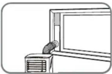 DOMO DO10161 - MONTAGE DER FENSTER-LUFTABFUHR - 1