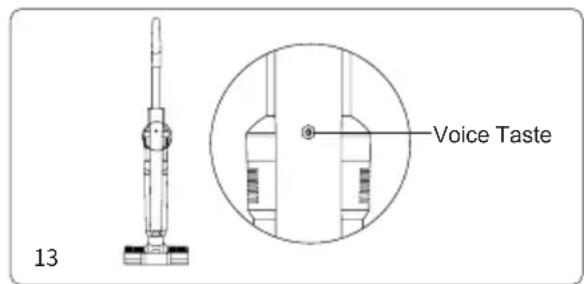 JIMMY HW9 Pro Max - Anzeige für niedrigen Batteriestand - 1