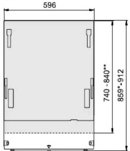 ASKO DSD544KXXL/1 - Installation - 1