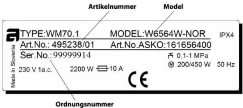 ASKO ODW61AS0 - Kundendienst - 0800 554 650 Gratishotline - 1