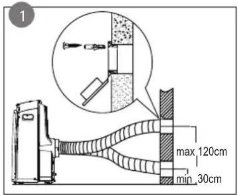 DOMO DO10180 - INSTALLATION WALL KIT - 1