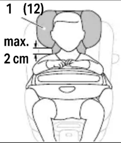 CYBEX Anoris T2 i-Size - RÉGLAGE DE L'APPUIE-TÊTE - 4