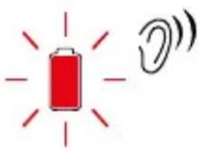 CYBEX Anoris T2 i-Size - Batteriets ladestatus <30 % - 1