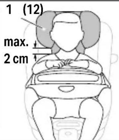 CYBEX Anoris T2 i-Size - JUSTERING AF HOVEDSTÖTTEN - 4
