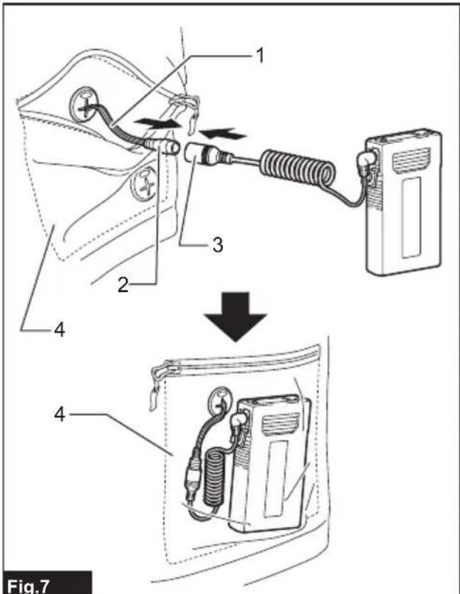 MAKITA DCJ205 - Battery pocket - 1