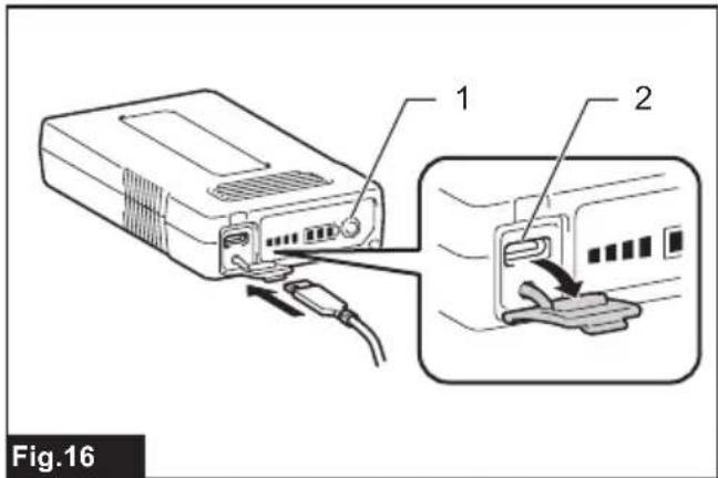 MAKITA DCJ205 - Connexion d'appareils USB - 2