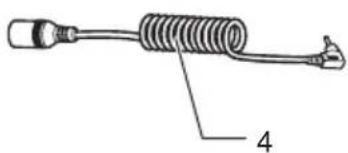 MAKITA DCJ205 - DESCRIPTION DES PIECES - 4