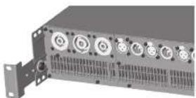 Lab Gruppen PLM 8K44 SP - Montaje trasero - 2