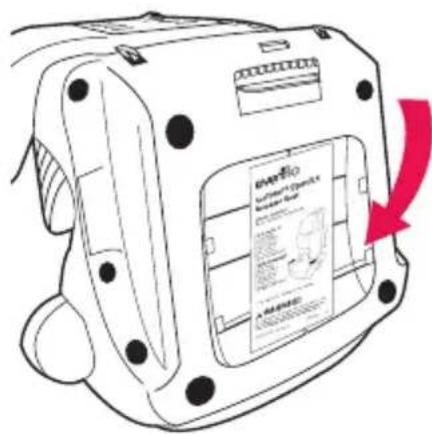 Evenflo GoTime LX - Rangement du mode d'emploi - 1
