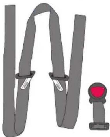 Evenflo Chase LX - Attacher la ceinture de sécurité de l'avion et retirer tout mou de cette ceinture. - 5