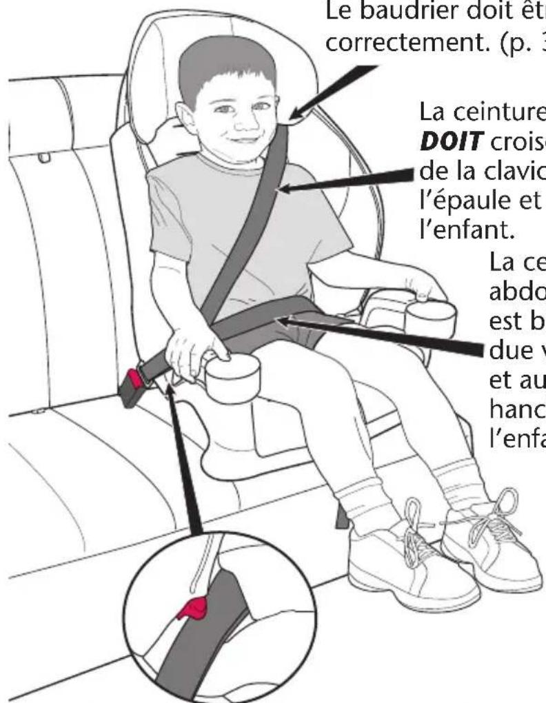 Evenflo Chase LX - Comment peut-on savoir si un enfant est prêt à passer à un siège d'appoint? - 1