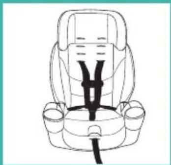 Evenflo Maestro Sport - Passage de la ceinture Exclusive RightFit ^MC - 1