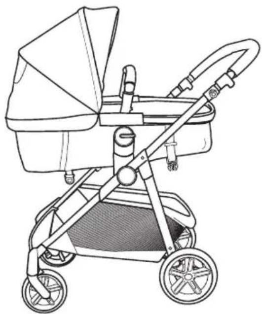 Evenflo Omni Plus - TODDLER SEAT MODE OR CARRIAGE MODE. - 2