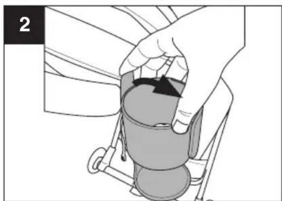 Evenflo Omni Plus - CÓMO USAR LA CARRIOLA - PORTAVASOS - 2