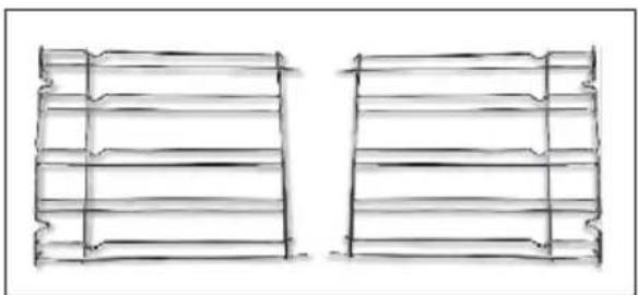 ROSIERES RFVS77/E - Lateral wire grids - 1