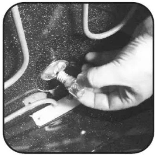ROSIERES RFVS77/E - CHANGING THE BULB - 1