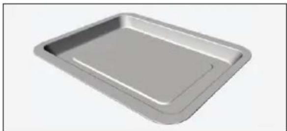 ROSIERES RFVS77/E - Baking tray for desserts - 1