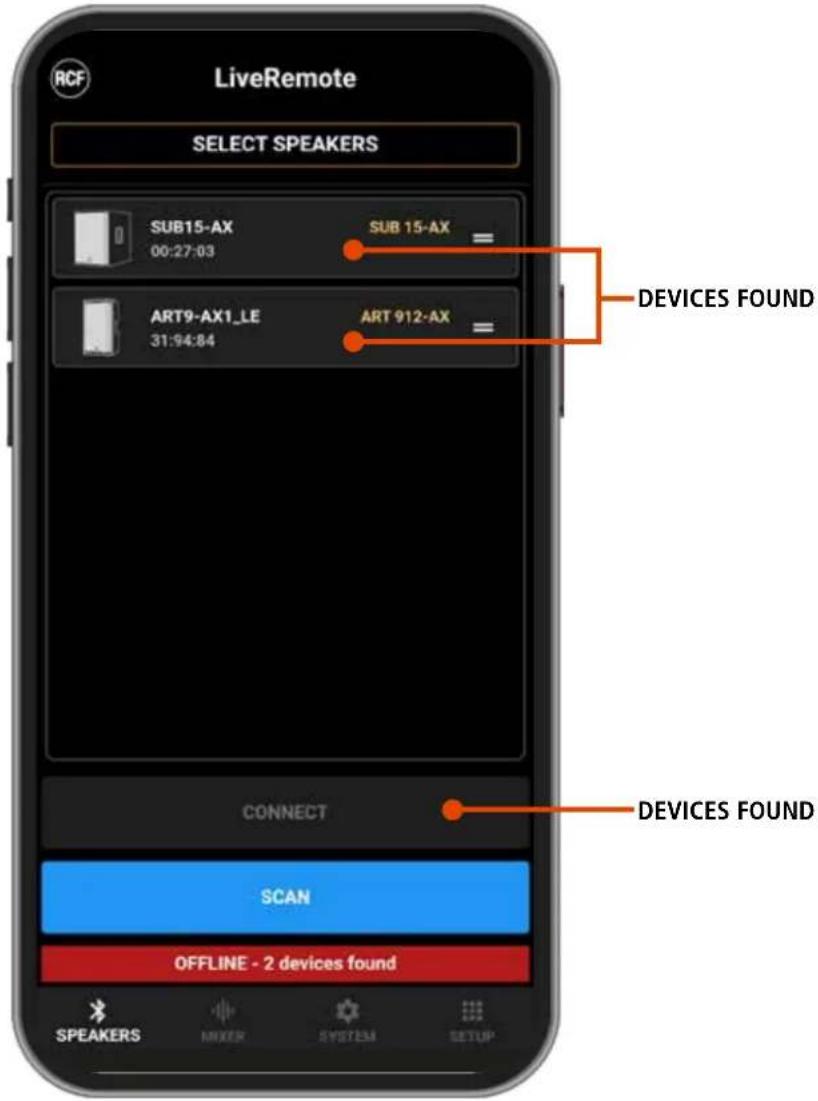 RCF SUB 18-AX - REAR PANEL FEATURES AND CONTROLS - 5