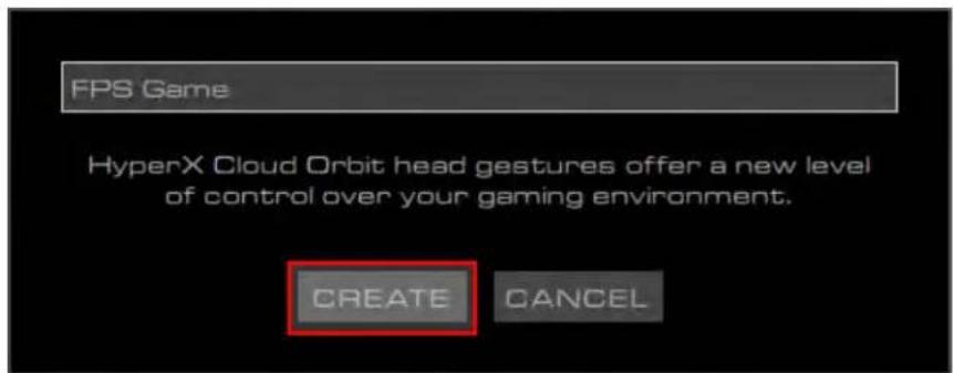 HYPERX Cloud Orbit Software - Добавление профиля жестов - 2
