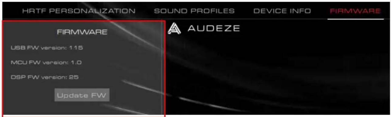 HYPERX Cloud Orbit Software - 韌體版本 - 1