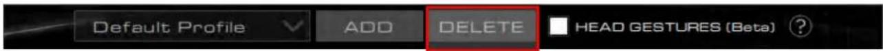 HYPERX Cloud Orbit Software - Hareket Profili Silme - 1