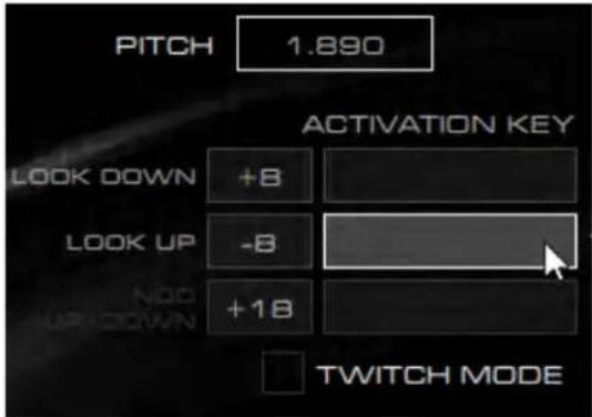 HYPERX Cloud Orbit Software - Binding a Press and Release Key Function to a Head Gesture - 1