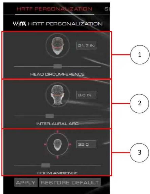 HYPERX Cloud Orbit Software - HRTF 개인화 - 1