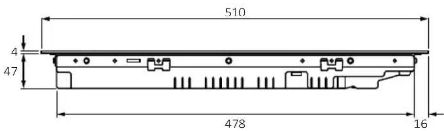 ROSIERES RIF63DSCCS - HOB 65 cm - 1