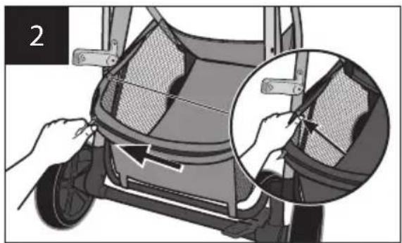 Evenflo Pivot Suite - Assembling Your Stroller - Basket - 2
