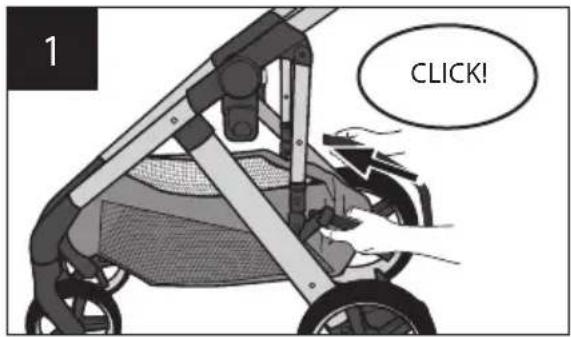 Evenflo Pivot Suite - Assembling Your Stroller - Basket - 1