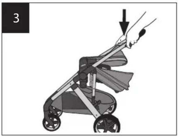 Evenflo Pivot Suite - Using Your Stroller - Unfolding Stroller - 3