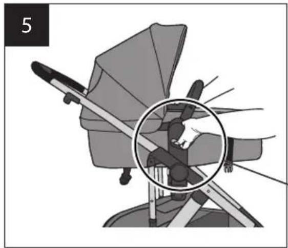 Evenflo Pivot Suite - Utilisation de la poussette - Mode siège pour tout-petit à mode landau - 2