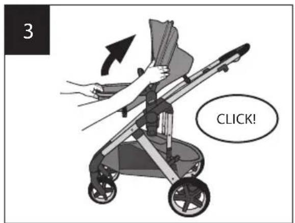 Evenflo Pivot Suite - Using Your Stroller - Unfolding Stroller - 4
