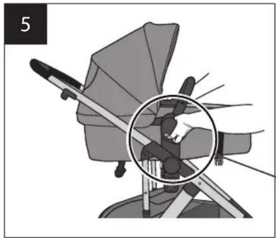 Evenflo Pivot Suite - Using Your Stroller - Toddler Seat Mode to Carriage Mode - 2
