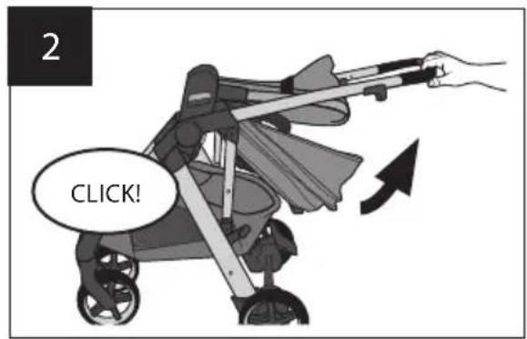Evenflo Pivot Suite - Using Your Stroller - Unfolding Stroller - 2