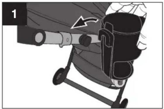 Evenflo Pivot Troop - Using Your Stroller - Attach Cupholder or Treat Containe - 1