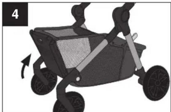 Evenflo Pivot Troop - Pet Basket Expansion Button - 3