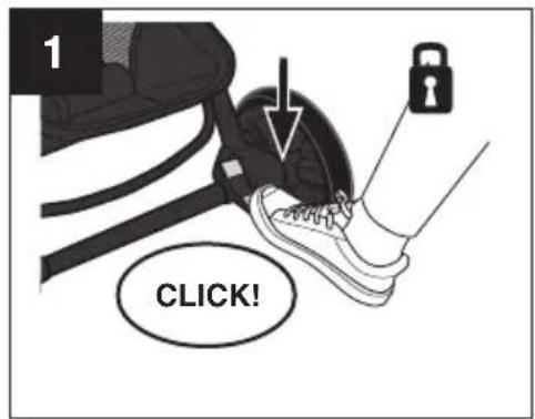 Evenflo Pivot Troop - WARNING! DEATH or SERIOUS INJURY can occur. - 1