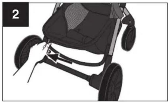 Evenflo Pivot Troop - Assembling Your Stroller - Basket - 1
