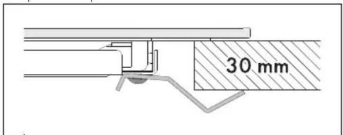SMEG SI2731D - Fixation au meuble d'encastrement - 3