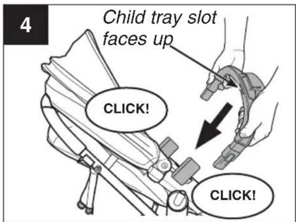 Evenflo Pivot Vizor - Assembling Your Stroller - Toddler Seat Mode - 4