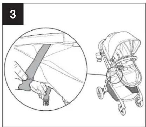 Evenflo Pivot Vizor - Using Your Stroller - Toddler Seat Mode to Carriage Mode - 1
