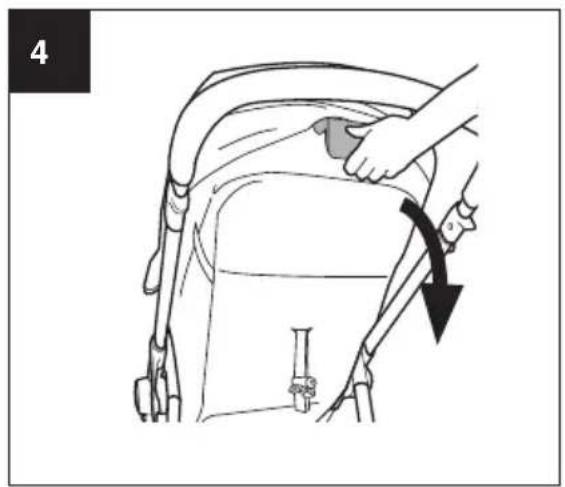 Evenflo Pivot Vizor - Cómo usar la carriola - Modo de asiento para niños pequeños al modo de moisés - 2