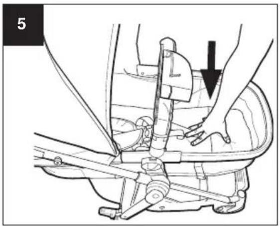 Evenflo Pivot Vizor - Cómo usar la carriola - Modo de asiento para niños pequeños al modo de moisés - 3